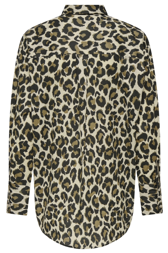 JDYLEONORA L/S LOOSE SHIRT WVN 15351317 WOOD ASH/NATURAL LE